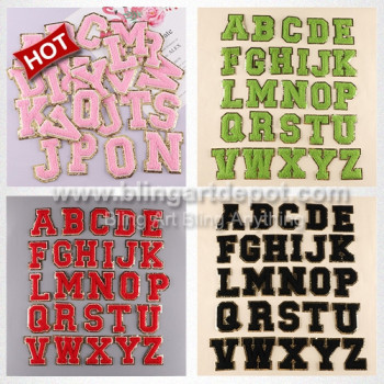 Embroidery Alphabet Patches Iron ons for T Shirts Wholesale Embroidery Alphabet Patches Iron ons for T Shirts Wholesale